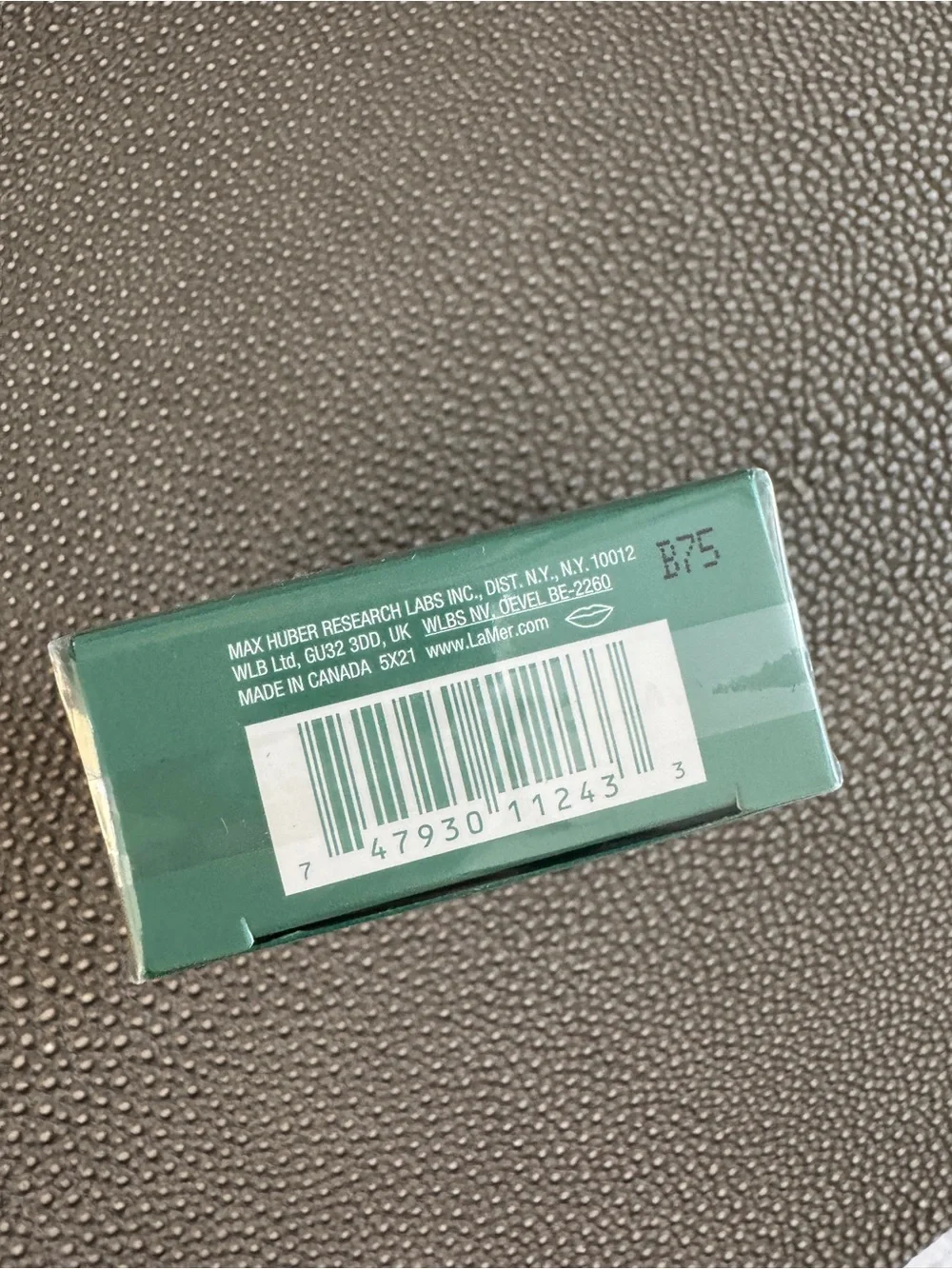La Mer The Lip Balm - Teal Packaging